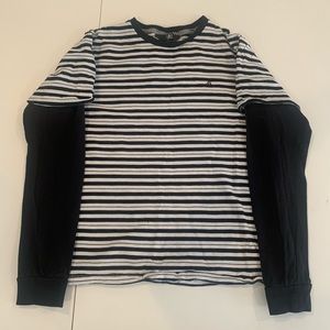 Boys Volcom Long Sleeve Striped T-Shirt